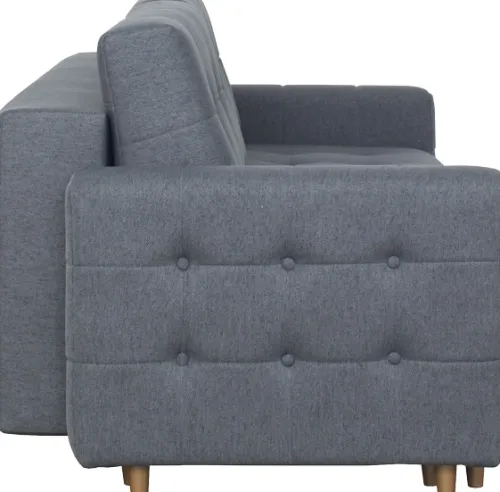 Sofy I Kanapy|Sofy Rozkładane-Bodzio Sofa Paris (gustimo grafit)