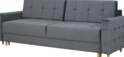 Sofy I Kanapy|Sofy Rozkładane-Bodzio Sofa Paris (plusz grafit)