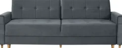 Sofy I Kanapy|Sofy Rozkładane-Bodzio Sofa Paris (plusz grafit)