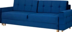 Sofy I Kanapy|Sofy Rozkładane-Bodzio Sofa Paris (plusz granat)