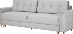 Sofy I Kanapy|Sofy Rozkładane-Bodzio Sofa Paris (plusz srebrzysty)
