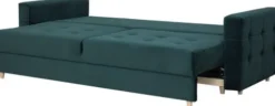 Sofy I Kanapy|Sofy Rozkładane-Bodzio Sofa Paris (plusz zieleń)
