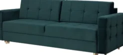 Sofy I Kanapy|Sofy Rozkładane-Bodzio Sofa Paris (plusz zieleń)