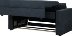 Sofy I Kanapy|Sofy Rozkładane-Bodzio Sofa rozkładana Milano (diamentowy grafit)