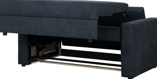 Sofy I Kanapy|Sofy Rozkładane-Bodzio Sofa rozkładana Milano (diamentowy grafit)