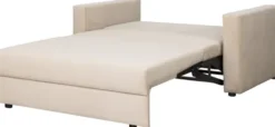 Sofy Rozkładane|Sofy I Kanapy-Bodzio Sofa rozkładana Milano (plusz beż)