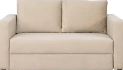 Sofy Rozkładane|Sofy I Kanapy-Bodzio Sofa rozkładana Milano (plusz beż)