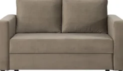 Sofy I Kanapy|Sofy Rozkładane-Bodzio Sofa rozkładana Milano (plusz brąz)