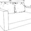 Sofy I Kanapy|Sofy Rozkładane-Bodzio Sofa rozkładana Milano (plusz grafit)