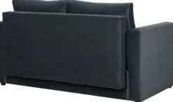 Sofy I Kanapy|Sofy Rozkładane-Bodzio Sofa rozkładana Milano (plusz grafit)