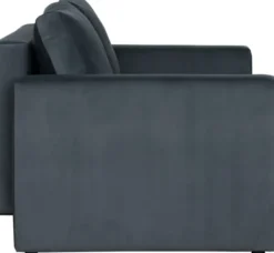 Sofy I Kanapy|Sofy Rozkładane-Bodzio Sofa rozkładana Milano (plusz grafit)
