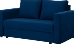 Sofy I Kanapy|Sofy Rozkładane-Bodzio Sofa rozkładana Milano (plusz granat)