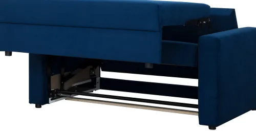 Sofy I Kanapy|Sofy Rozkładane-Bodzio Sofa rozkładana Milano (plusz granat)