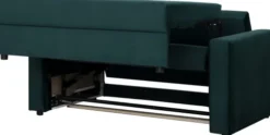 Sofy I Kanapy|Sofy Rozkładane-Bodzio Sofa rozkładana Milano (plusz zieleń)