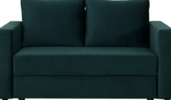 Sofy I Kanapy|Sofy Rozkładane-Bodzio Sofa rozkładana Milano (plusz zieleń)