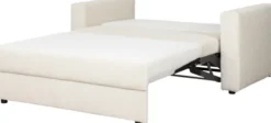 Sofy I Kanapy|Sofy Rozkładane-Bodzio Sofa rozkładana Milano (sztruks beż)