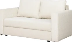 Sofy I Kanapy|Sofy Rozkładane-Bodzio Sofa rozkładana Milano (sztruks beż)