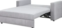 Sofy I Kanapy|Sofy Rozkładane-Bodzio Sofa rozkładana Milano (sztruks szary)