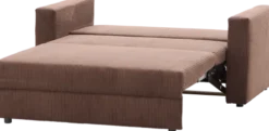 Sofy Rozkładane-Bodzio Sofa rozkladana Milano (sztruks czekoladowy brąz)