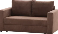 Sofy Rozkładane-Bodzio Sofa rozkladana Milano (sztruks czekoladowy brąz)