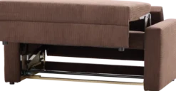 Sofy Rozkładane-Bodzio Sofa rozkladana Milano (sztruks czekoladowy brąz)