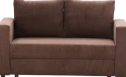 Sofy Rozkładane-Bodzio Sofa rozkladana Milano (sztruks czekoladowy brąz)