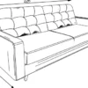 Sofy I Kanapy|Sofy Rozkładane-Bodzio Sofa Sewilla (boucle szary)