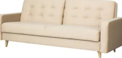 Sofy I Kanapy|Sofy Rozkładane-Bodzio Sofa Sewilla (plusz beż)