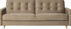 Sofy I Kanapy|Sofy Rozkładane-Bodzio Sofa Sewilla (plusz brąz)