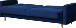 Sofy I Kanapy|Sofy Rozkładane-Bodzio Sofa Sewilla (plusz granat)