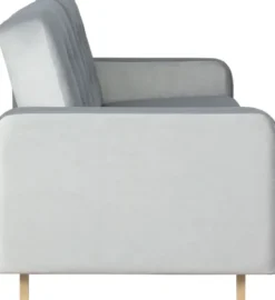Sofy I Kanapy|Sofy Rozkładane-Bodzio Sofa Sewilla (plusz srebrzysty)