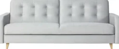 Sofy I Kanapy|Sofy Rozkładane-Bodzio Sofa Sewilla (plusz srebrzysty)