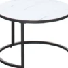 Stoliki|Stoliki I Ławy Do Salonu-CN-160 Stolik kawowy 60cm Marbi 9 (biały-marmur)