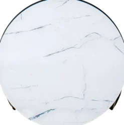 Stoliki|Stoliki I Ławy Do Salonu-CN-160 Stolik kawowy 60cm Marbi 9 (biały-marmur)