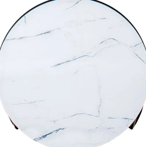 Stoliki|Stoliki I Ławy Do Salonu-CN-160 Stolik kawowy 60cm Marbi 9 (biały-marmur)