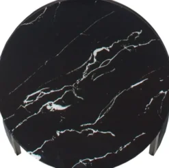 Stoliki|Stoliki I Ławy Do Salonu-CN-160 Stolik kawowy 60cm Marbi 9 (czarny-marmur)
