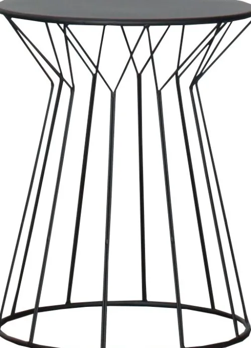 Stoliki|Stoliki-CN-101 Stolik metalowy Ravia 12 (czarny)
