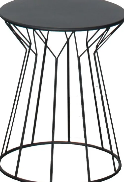 Stoliki|Stoliki-CN-101 Stolik metalowy Ravia 12 (czarny)