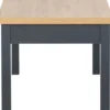 Stoliki|Stoliki I Ławy Do Salonu-Bodzio Stolik prostokątny pełny 100 cm (dąb Soma ciemny/grafit)