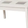 Stoliki|Stoliki-Bodzio Stolik prostokątny ze szkłem 100cm (dąb Soma perłowy)