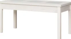 Stoliki|Stoliki-Bodzio Stolik prostokątny ze szkłem 120cm (dąb Soma perłowy)