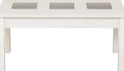 Stoliki|Stoliki-Bodzio Stolik prostokątny ze szkłem 120cm (dąb Soma perłowy)