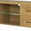 Szafki|Szafki-Bodzio Stolik RTV 138 cm Majorka (dąb Soma ciemny)