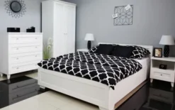 Meble Do Sypialni-Bodzio Sypialnia Majorka (biały)