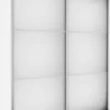 Wysokie Szafy|Szafy Z Lustrem-Bodzio Szafa przesuwna 3xlustra 180cm (biały)