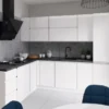 Szafki Kuchenne|Szafki Kuchenne Stojące-Bodzio Szafka 30 dolna lewa Kampara (Biały lakier/Biały)