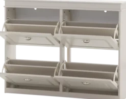 Szafki|Szafki Na Obuwie (Na Buty)-CN-133 Szafka na buty Alessa 2 (kaszmir/biały)