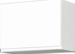 Szafki Kuchenne Wiszące|Szafki Kuchenne-Bodzio Szafka 50x36 nad okap Kampara (Biały lakier/Biały)