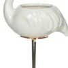 Dekoracje - Ozdoby-CN-120 Szkatułka flaming Goldi 27 (biało/złoty)