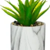 Rośliny Ozdobne-CN-33 Sztuczny kwiat w ceramicznej doniczce Tasso 84